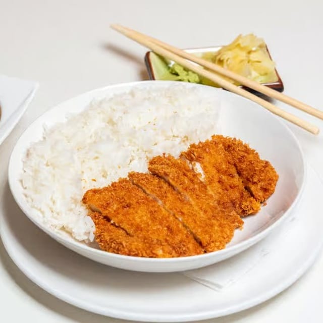 Chicken Katsu Curry Rice (Mieng Ga Ca Ri Com).